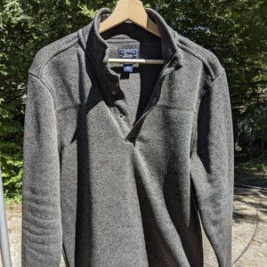 G.H. Bass Half-Zip Button Pullover